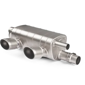 Akrapovic 16-17 Porsche 911 Carrera S/4/4S/GTS (991.2) Slip-On Line (Titanium) w/ Titanium Tips