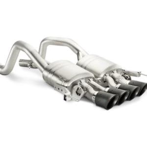 Akrapovic 14-17 Chevrolet Corvette Z06 (C7) Slip-On Line (Titanium) w/ Carbon Tips