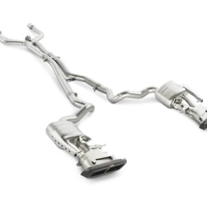 Akrapovic 15-17 AMG C63 Estate Evolution Line Cat Back (Titanium) w/ Carbon Tips (Req. Link Pipe)
