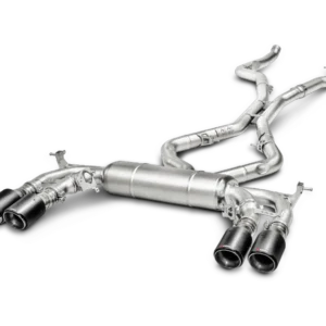 Akrapovic 15-17 BMW X5M (F85) Evolution Line Cat Back (Titanium) w/ Carbon Tips