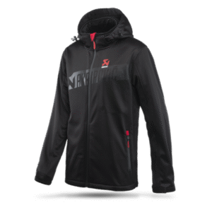 Akrapovic Mens Corpo Softshell Jacket Black - 2XL