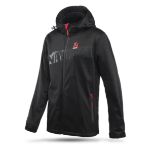 Akrapovic Mens Corpo Softshell Jacket Black - XL