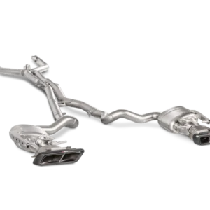 Akrapovic 16-17 AMG C63 Coupe Evolution Line Cat Back (Titanium) w/ Carbon Tips (Req. Link Pipe)