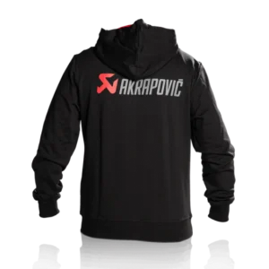 Akrapovic Mens Akrapovic Logo Black Hoodie - XL