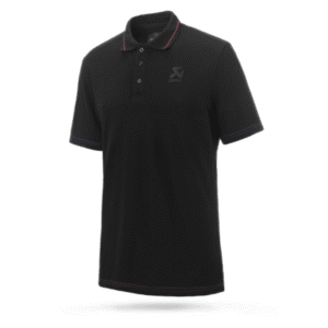 Akrapovic Corpo Polo Black Mens - XS