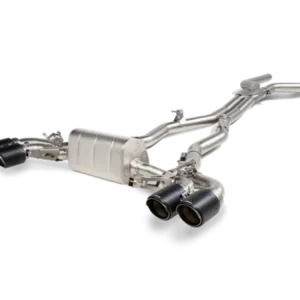 Akrapovic 2021 BMW M8/M8 Competition (F91/F92) Evolution Line Cat Back (Titanium) w/Carbon Tips