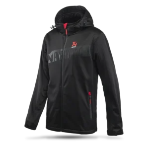 Akrapovic Mens Corpo Softshell Jacket Black - M
