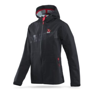 Akrapovic Womens Corpo Rain Jacket Black - M
