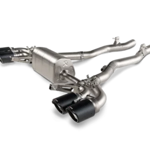 Akrapovic 2021 BMW M8/M8 Comp Gran Coupe (F93) w/OPF/GPF Slip-On Line (Titanium) w/Carbon Tips