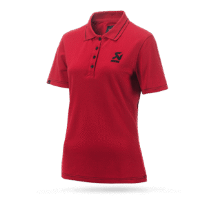Akrapovic Corpo Polo Red Womens - XS