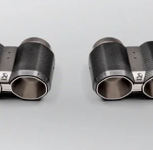 Akrapovic 2021+ BMW G87 M2, G80 M3 & G82 M4 Octagonal Carbon Design Tail Pipe Set