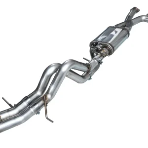 AWE Tuning 22-24 Ford Bronco Raptor 4WD Dual BashGuards Cat-Back SwitchPath Exhaust (No Tips)