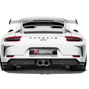 Akrapovic 2018 Porsche 911 GT3 (991.2) Slip-On Race Line (Titanium) w/Header/Tail Pipes
