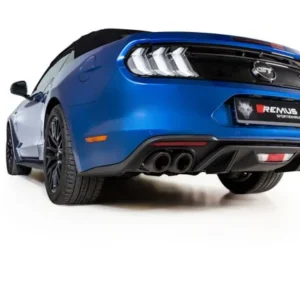 Remus 2017 Ford Mustang 5.0L (w/GPF Euro 6) Cat-Back Exhaust (Front Section Pipe/Tail Pipes Req)