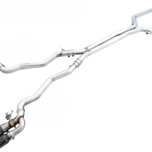 AWE Tuning 18-19 BMW F90 M5 SwitchPatch Cat-Back Exhaust- Black Diamond Tips
