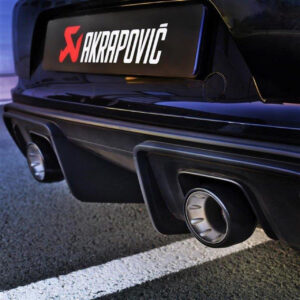 Akrapovic 16-19 Porsche 911 Carrera /S/4/4S/GTS (991.2) Replacement Tail Pipe (Titanium)- Single Tip