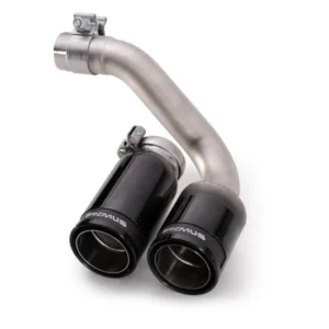 Remus 2016 BMW 2 Series F22/F23 84mm Black Chrome Straight w/Carbon Insert Tail Pipe Set