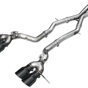 AWE Tuning 23-24 BMW G87 M2 Track Edition Exhaust - Diamond Black Tips