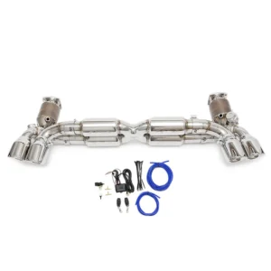 Fabspeed Valvetronic Supersport X-Pipe Exhaust System for Porsche 991.2 Twin Turbo / Turbo S 2017-2019