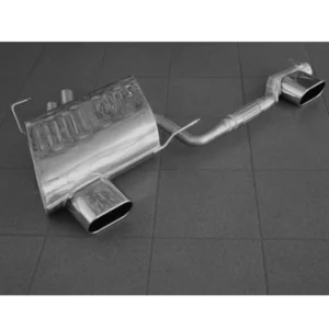 Eisenmann Rear Muffler With Serial Valance - Bmw Z4 Roadster E85, Coupe E86 2006-2008
