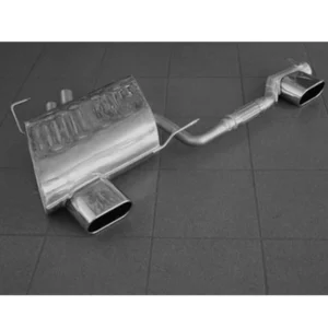 Eisenmann Rear Muffler With Serial Valance - Bmw Z4 Roadster E85, Coupe E86 2003-2005