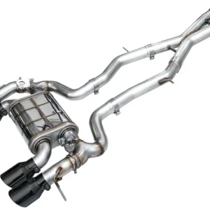 AWE Tuning 23-24 BMW G87 M2 SwitchPath Edition Exhaust - Diamond Black Tips