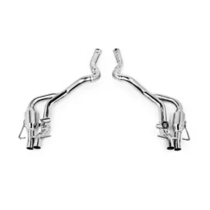 Eisenmann Rear Muffler With Valve Control - Mercedes C63 S AMG W205 2015-2017