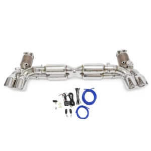 Fabspeed Valvetronic Supersport X-Pipe Exhaust System for Porsche 991 Turbo / Turbo S 2013-2016