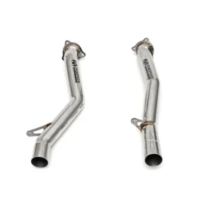 Fabspeed Secondary Cat Bypass Pipes for Porsche 958.2 Cayenne S E-Hybrid 2015-2018