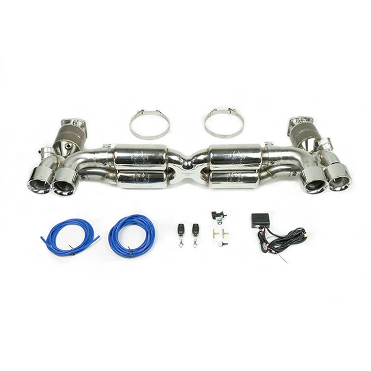 Fabspeed Valvetronic Supersport X-Pipe Exhaust System for Porsche 997.2 Turbo / Turbo S 2010-2012 - Image 10