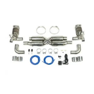 Fabspeed Valvetronic Supersport X-Pipe Exhaust System for Porsche 997.2 Turbo / Turbo S 2010-2012