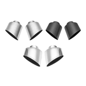 Fabspeed Single Wall Oval Bolt-On Tips for Porsche 993 Turbo 1995-1998