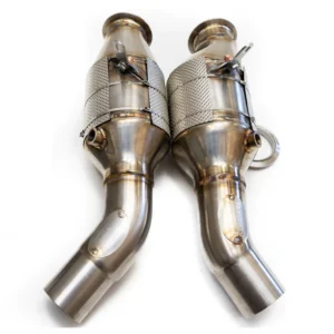 Fabspeed Primary Sport Catalytic Converter Downpipes for Alfa Romeo Giulia Quadrifoglio 2016-2021