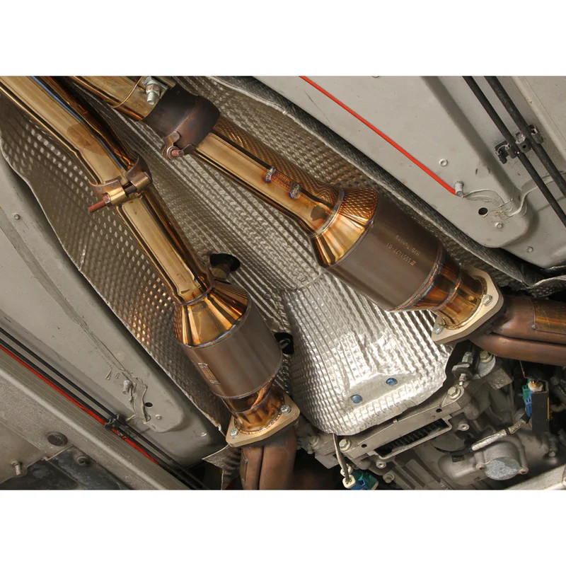 Fabspeed Sport Cat X-Pipe Exhaust System for Aston Martin V8 Vantage 2005-2010 - Image 5