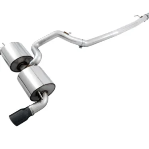 AWE Tuning Ford Focus RS Touring Edition Cat-back Exhaust - Resonated - Diamond Black Tips