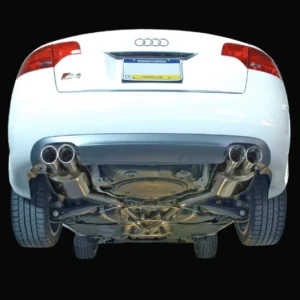 AWE Tuning Audi B7 S4 Track Edition Exhaust - Polished Silver Tips