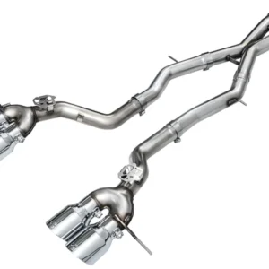 AWE Tuning 23-24 BMW G87 M2 Track Edition Exhaust - Chrome Silver Tips