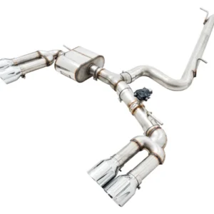 AWE Tuning Audi 8V S3 SwitchPath Exhaust w/Chrome Silver Tips 102mm