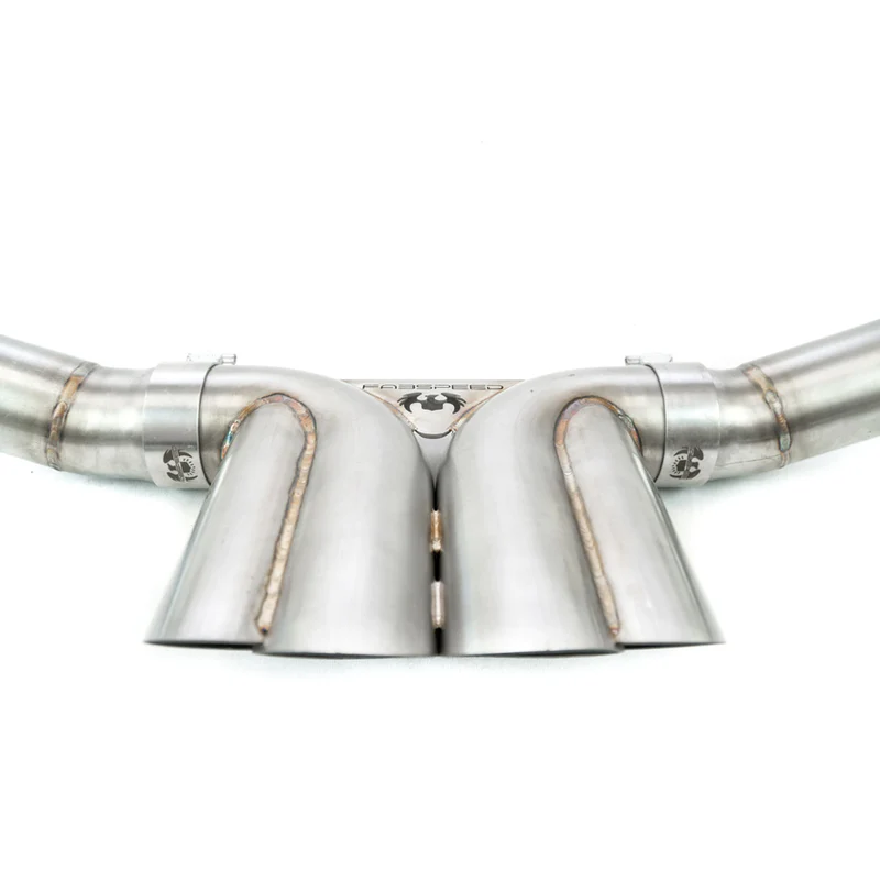 Fabspeed Twin Turbo Quad-Tip Cat Back Sport Exhaust for Acura NSX 2017-2021 - Image 6
