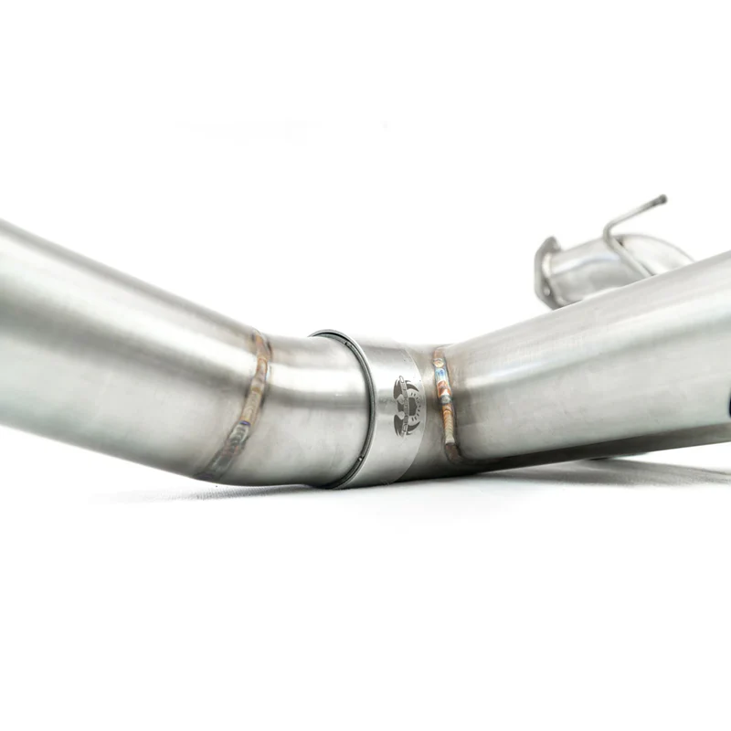 Fabspeed Twin Turbo Quad-Tip Cat Back Sport Exhaust for Acura NSX 2017-2021 - Image 4