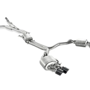 Akrapovic 13-17 Audi S6 Avant/Limousine (C7) Evolution Line Cat Back (Titanium) - Repl Right Muffler