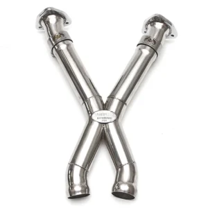 Fabspeed Secondary Cat Bypass X-Pipe for Aston Martin V12 Vantage 2009-2018