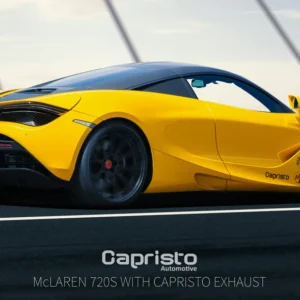 CAPRISTO Mclaren 720S - Valved Catback Exhaust (CES3)