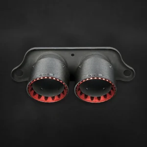 CAPRISTO Porsche 991.1/2 GT3/RS - Carbon Fiber Shell Exhaust Tip for OEM Muffler