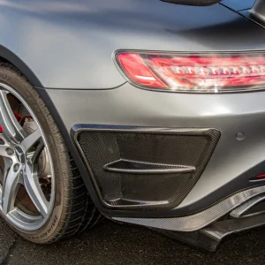CAPRISTO Mercedes AMG GT/GTS - Carbon Fiber Rear Air Outlet (Matte)