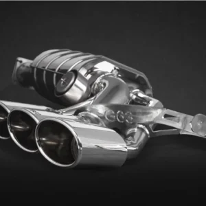 CAPRISTO Mercedes AMG G63 (W463A) 4L BiTurbo - ECE Valved Triple Mufflers (CES3)