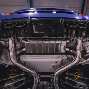 CAPRISTO BMW M2 (G87) - Valved Exhaust with Mid-Silencer Delete, 200 Cell OPF Replacement, Wicrom Tips (OE Actuators)