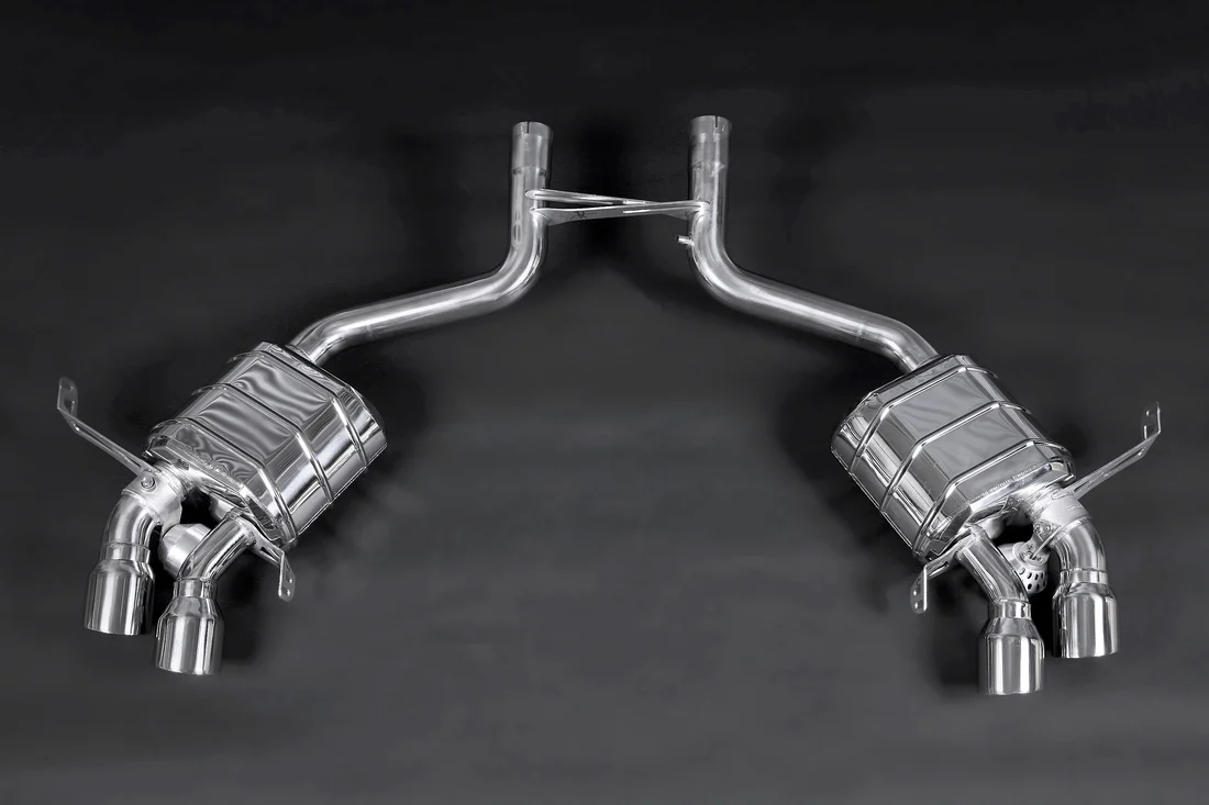 CAPRISTO Maserati GranTurismo / GranCabrio - Valved Exhaust (with OEM Control)