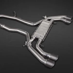 CAPRISTO BMW X3M Competition (G01/F97) - Exhaust System, 200 Cell Sport Cat Mid Pipes, and Carbon Fiber Tips