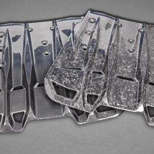 CAPRISTO Porsche 991.2 GT3RS - Forged Carbon Fiber Engine Cover/Diffuser